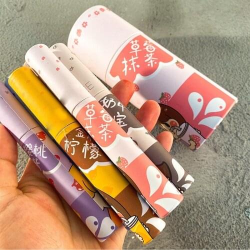 Cute Lipstick Set Long Lasting Nonstick Cup Waterproof Lip Tint Makeup Cosmetics Kit For Girl Women MA