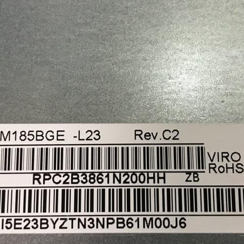 AIO LCD Screen M185BGE-L23 Full Tested Computer Monitor Antiglare Panel for Dell Lenovo Replacement 1920x1080