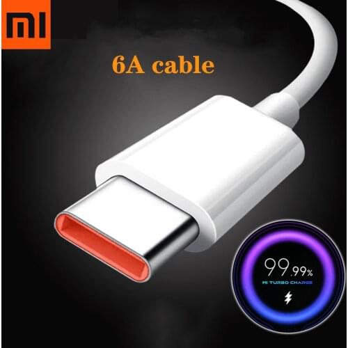 Xiaomi Original Turbo Charger Cable 33w Fast Charging 6A For Mi 10T 10 Pro 5G Black Shark 3S 1M 1.5M 2M Redmi 9 9C 9A K30i K40