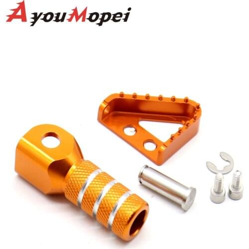 CNC Rear Brake Pedal Step Gear Shift Lever Tip For 690 SMC Enduro 950 990 LC8 SMR SMT 1050 1090 1190 1290 Adventure