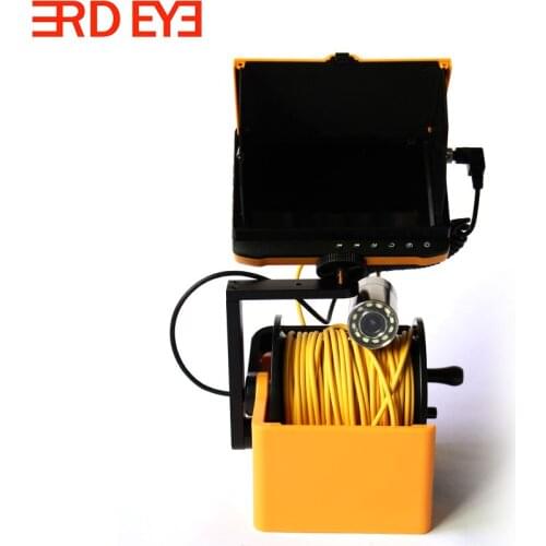 Portable 20M Industrial Deep Water Well Inspection Camera IP68 Underwater Pipe HD Camera