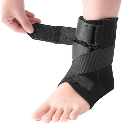 Adjustable Ankle Joint Support Braces Foot Drop Orthosis Varus Valgus Corrector Protection Braces Support