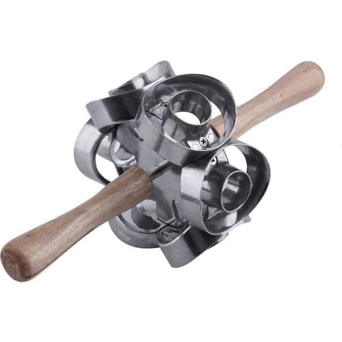 Rotary Donut Cutting Machine Mould Forming Machine Mould Metal Cake Mould