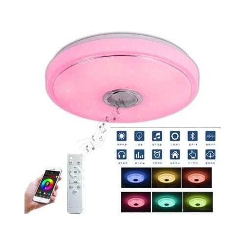 60W RGB Smart APP bluetooth Music LED Light Ceiling Light Home lighting Bedroom Lamps Ceiling Lamp Remote Control