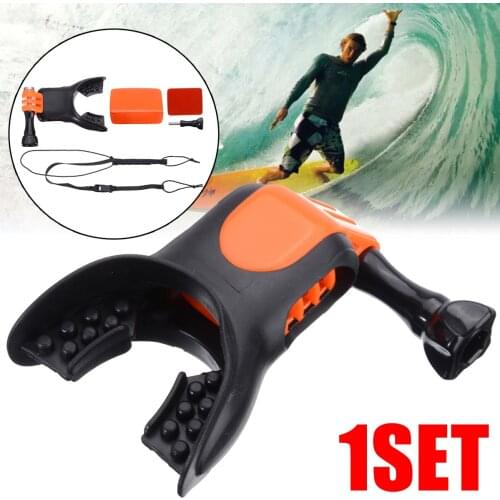 1SET Surfing Shoot Surf Dummy Bite Mouth Mount Teeth Braces Holder For GoPro Hero 4/3+/3/2/1 Camera