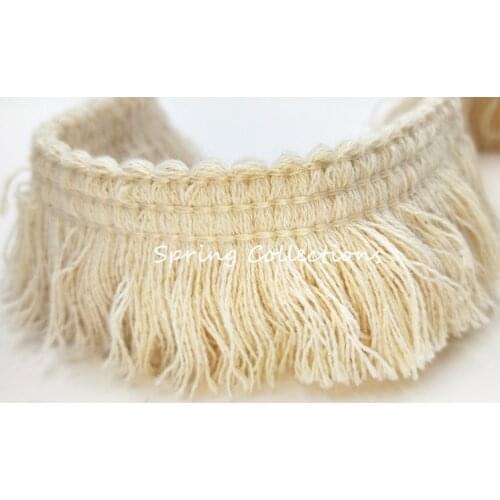 5M/lot 4CM width Thicken cotton thread trimming,fringe,trim, for diy sofa,pillow,curtain,soft cloth accessory