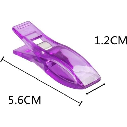 5pcs/lot DIY Job Case Supplies Plastic Clip Hemming Sewing Clips Clothespins Accessories DIY Crafts