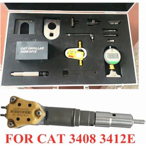 For Cat 3408 3412e Diesel Common Rail Injector Clamp Disassmeble Solenoid Valve Measuring Tool Set
