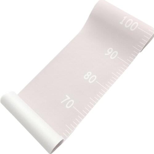 Height Growth Chart Ruler for Kids, Wall Wood Frame Canvas Room Decor 79x7.9in Dropship