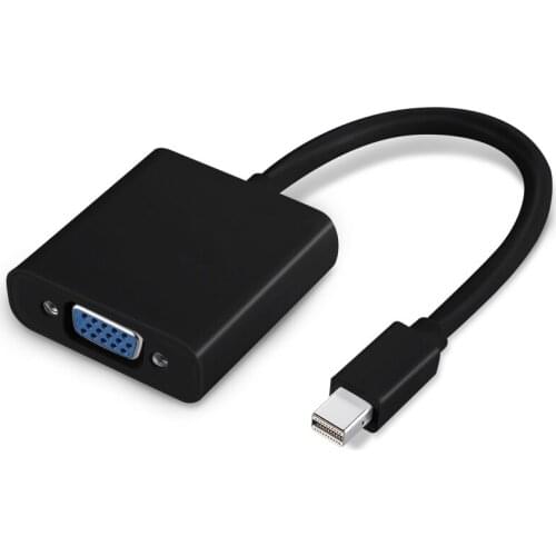 Mini DisplayPort DP to VGA 1080P Male to Female M TO F Cable Adapter