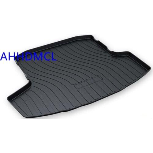 Car Trunk Mat 3D TPO Trunk Pad Tail Box Cushion Rug Cargo Liner Carpet For Skoda Octavia 2015 2016 2017