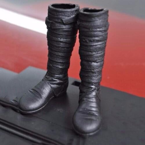 KUMIK S-20 1/6 Scale Female Shoes Leather Boots Fit For 12" Figure Action Model Doll Body Accessory In Stock