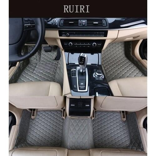 Best quality! Custom special floor mats for Land Rover Discovery 5 5 seats 2018-2017 non-slip durable car carpets,Free shipping