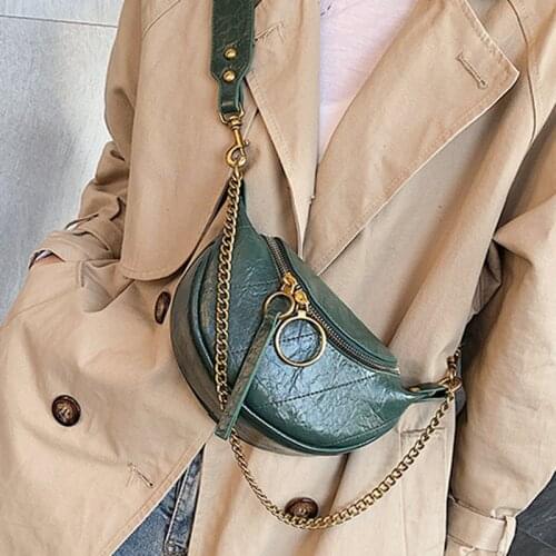 Fashion Quality PU Leather Crossbody Bags For Women 2020 Chain Small Shoulder Messenger Bag Lady Travel Handbags and Purses
