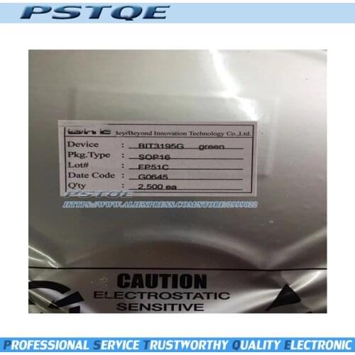 Non-counterfeit.New Original 10PCS SOP16 BIT3195G BIT3195 SOP-16 IC In Stock