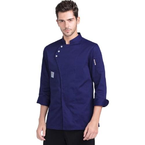 Catering Chef Clothes Uniform Restaurant Kitchen Cooking Chef Coat Waiter Work Jackets Professional Uniform Overalls Outfit