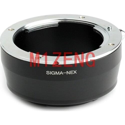 Sigma SD SA lens to E mount nex adapter ring for sony A7 A7s a7r2 a9 a5000 A6000 a63000 nex6/7 camera
