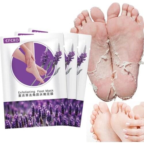 Feet Peeling Exfoliating Foot Socks Remover Hard Callus Skin Cuticles Pedicure