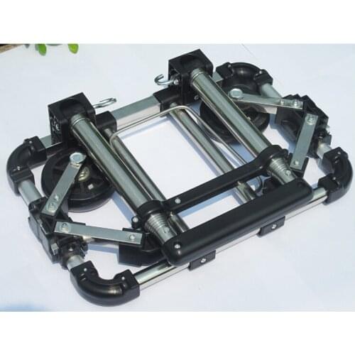 2016 new portable Stainless steel folding shopping cart