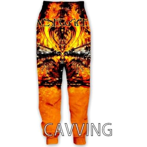 CAVVING 3D Printed Meshuggah Casual Pants Sports Sweatpants Straight Pants Sweatpants Jogging Pants Trousers