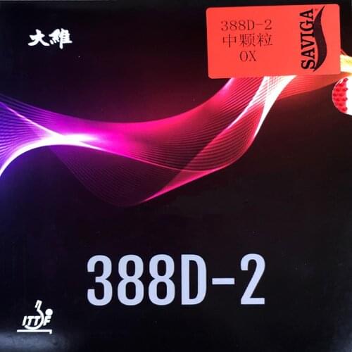 Original Dawei 388D-2 table tennis rubber long pimples OFF attack for table tennis racket game