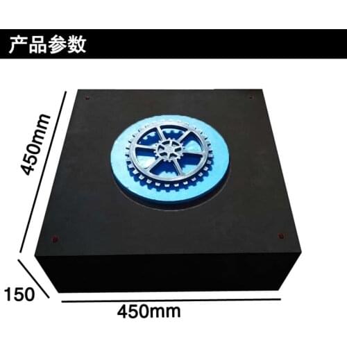 Room escape Wheel props Spin the gear in the correct password to open lock or motor escape chamber room Takagism game prop