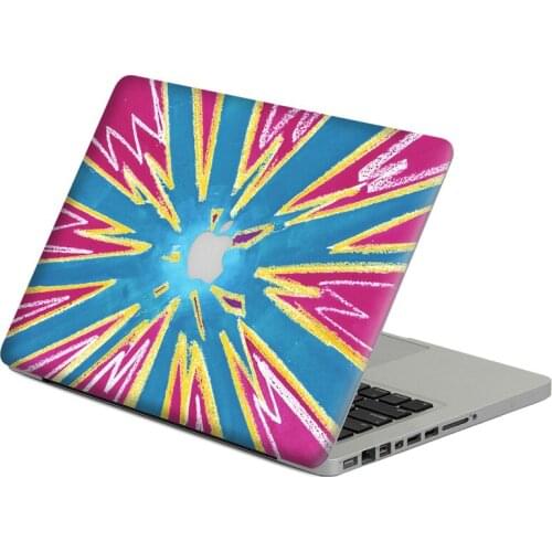 Pink Bomb Vinyl Decal Sticker For DIY MacBook Air Pro Retina 11 13 15 inch Decal for Mac Laptop Full Cover Skin Sticker