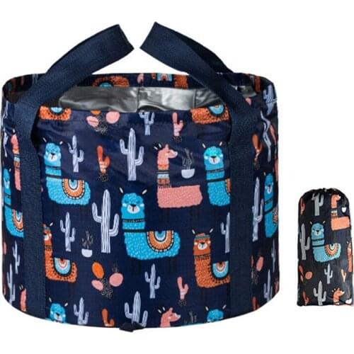 26L Collapsible Foot Tub Portable Bath Bag Home Wash Basin Large Capacity Feet BathTub for Outdoor Travel Foot Bath