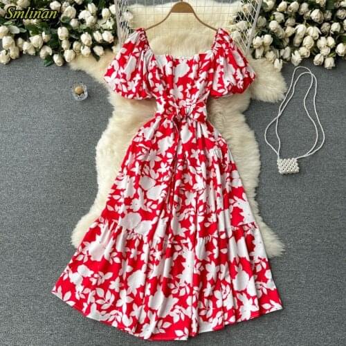 Summer Short Sleeve Dresses Smlinan China