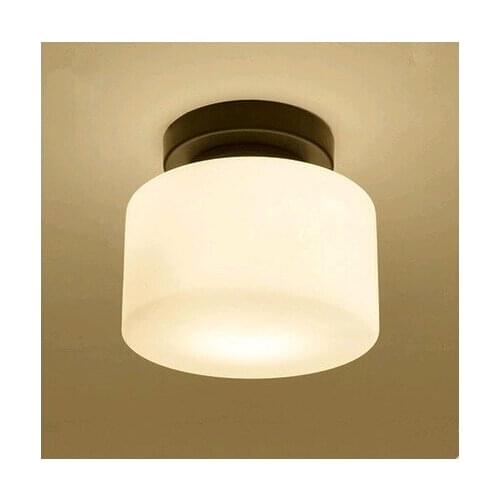 American fashion simple white glass Ceiling Lights Modern circular E27 LED lights for bar&balcony&corridor&porch&stairs VPU008