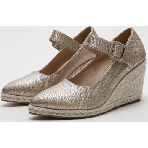 Women Platform Shoes Pumps Shoes Mary Jane Loafers 2021 Retro Single Style Girls Costume Woman Espadrilles Casual