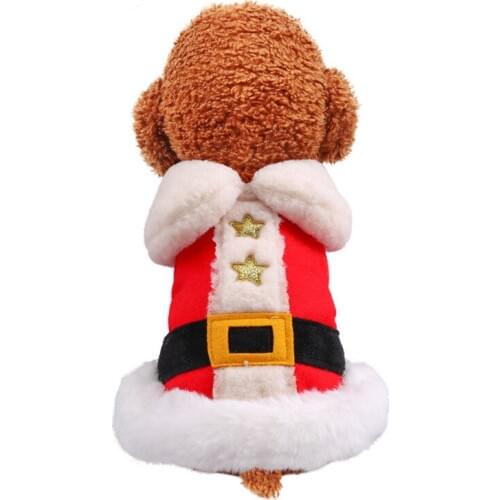 Dog Winter Coat Winter Christmas Clothing For Pet Thick Warm Material Small Dog Clothes For Chihuahua