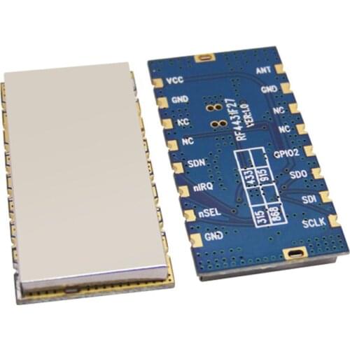 10pcs Arduino Uno RF4432F27 SPI Interface 500mW 27dBm Anti-interference Embedded FSK Transmitter and Receiver Module