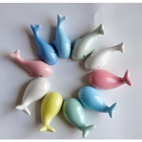 10pcs/set New Style Creative Ceramic Chopstick Holder Crafts Decoration Tableware Chosptick Rest Stand Dinnerware