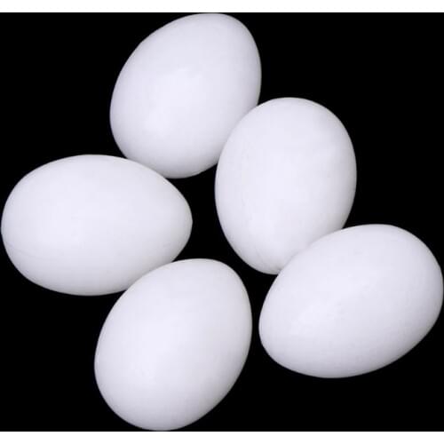 5pcs/lot Pigeon False Eggs Filled Plastic Simulation For Hatch Breeding Supplies