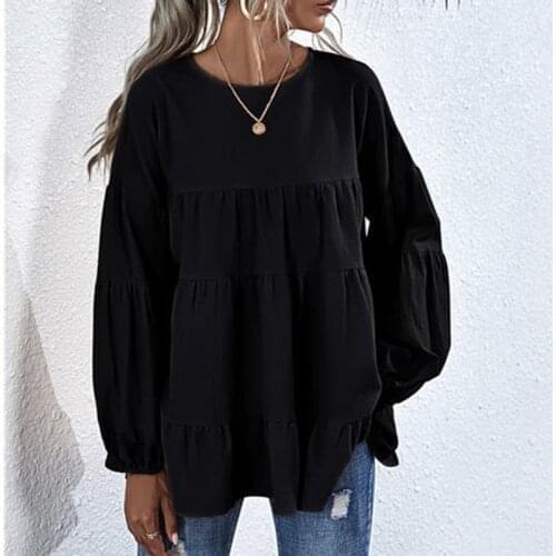 ALOBEE Blouses With Sleeves
