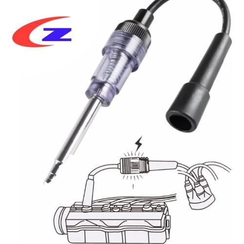 Car Spark Plug Tester Ignition Diagnostic Wire Spark TestSystem Coil Engine Inline Autos Test In-Line Igniton Spark Tester Tool