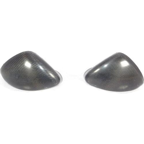 For Porsche Panamera 970 2010-2013 Carbon Tape-on Rear View Mirror Cover Cap Rearview Mirror Housing Shell Car Accessories