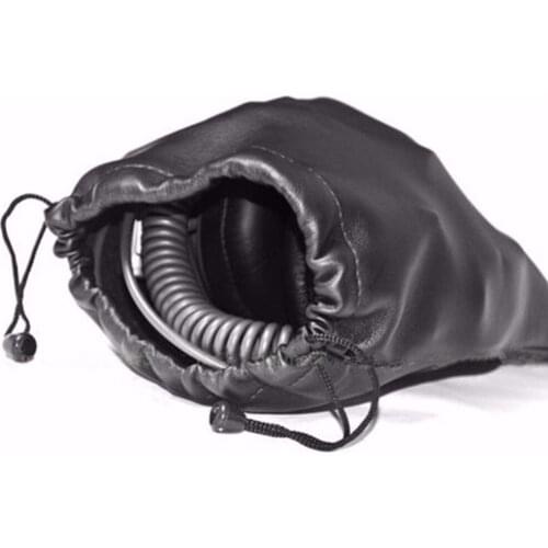 Black Leather Headphone Bag Case Pouch for Pioneer HDJ1000 HDJ2000 ATH-M35 M50 DJ Headphones Headset Earphones