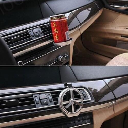 By dhl or ems 200pcs folding Car cup holder car outlet drink holder drink holder auto supplies Car cup sliver and black cheapest