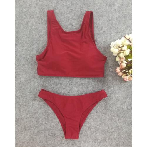 GuliriFei Red Swimwear