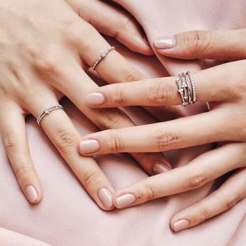 Inscan Rings With Crystals