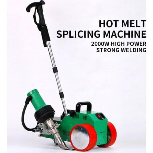 Hot Melt Splicing Machine LC3000D Rain Cloth Tent TPO Waterproof Splicing PVC Tarpaulin Welding Machine