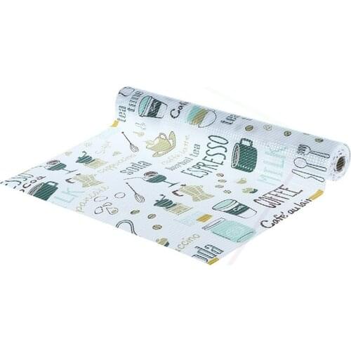 Oil-Proof Kitchen Placemat Multicolor Print Cuttable Moisture-Proof Drawer Pad for Closet Wardrobe Counter Top