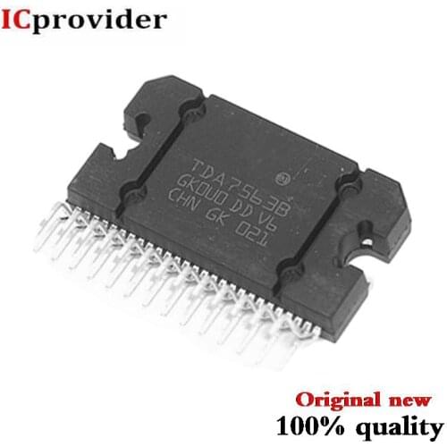 10pcs/lot TDA7563B TDA7563 7563 AMP QUAD MULTIFUNC FLEXIWATT2 IC best quality
