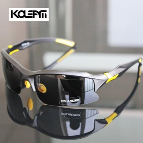 KDEAM Ultralight TR90 Polarized Sunglasses Men Driving Fishing Outdoor Sports Sun Glasses Male Fashion UV400 Goggles KD141