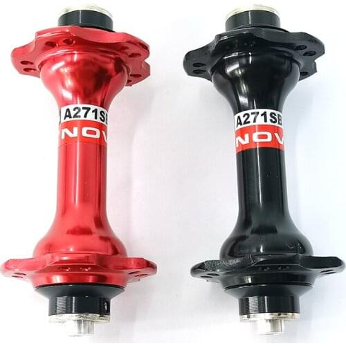 NOVATEC A271SB road bike J-Bend V brake front hub 20h 24 holes 107g 2 sealed bearings J-hook folding cheap bike FH