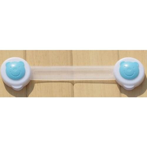 Plastic Child Lock Children Protection Baby Safety Infant Security Window Lock Door Interlocks Fridge Lock for Child