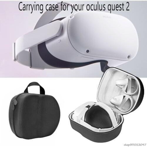 Portable Hard EVA Pouch Protective Cover Storage Bag Box Carrying Case -Oculus Quest 2 VR Headset and Accessories J5 21 Dropship