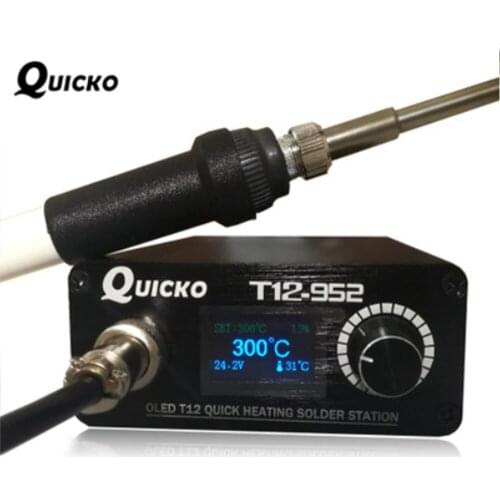 T12-952 STC OLED white light T12 soldering station electric soldering iron repair welding station dormant welding
